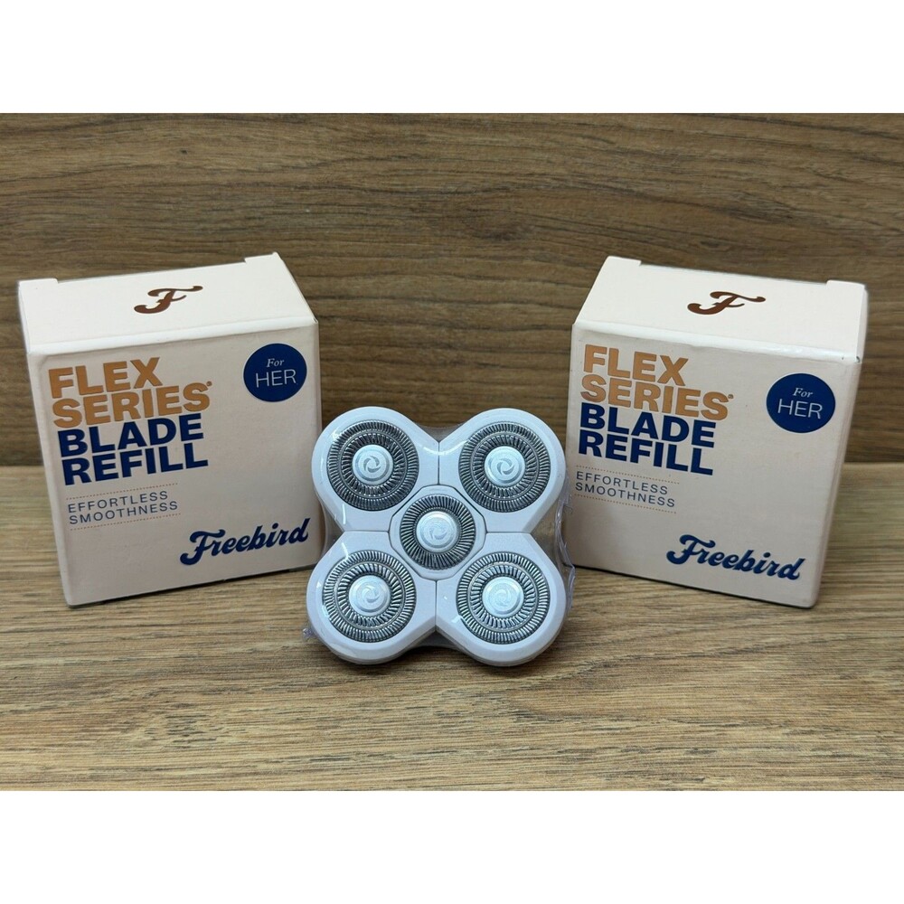 Lot of 2 Freebird For Her Flex Series Blade Refill Sets - New Sealed
